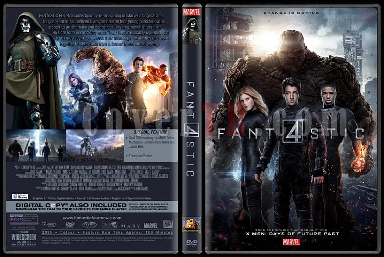 Fantastic Four - Custom Dvd Cover - English [2015]-ff1jpg