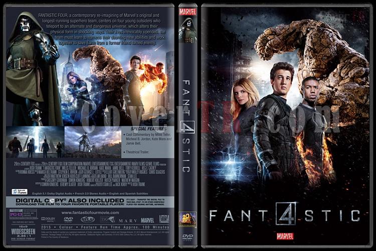 Fantastic Four - Custom Dvd Cover - English [2015]-ff3jpg