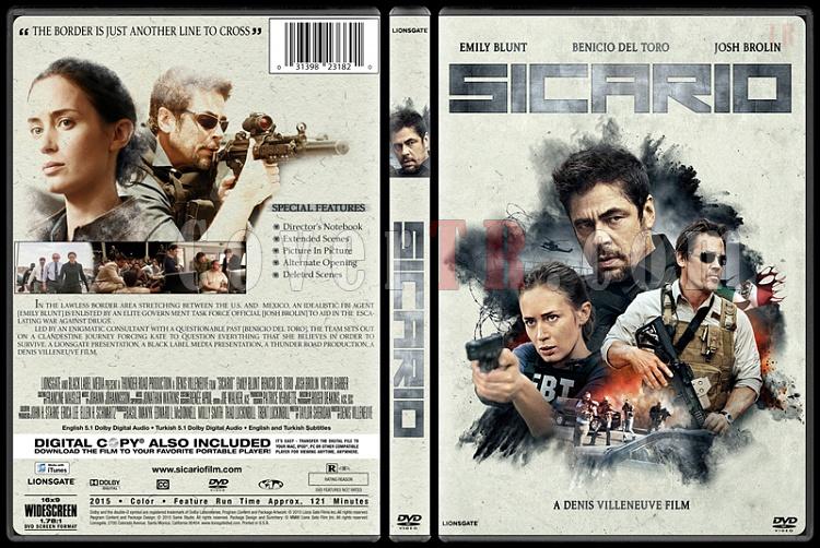 Sicario - Custom Dvd Cover - English [2015]-sicario-dvd-cover-2jpg