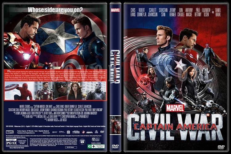 Captain America: Civil War - Custom Dvd Cover - English [2016]-captain-america-civil-war-dvd-cover-jokerjpg