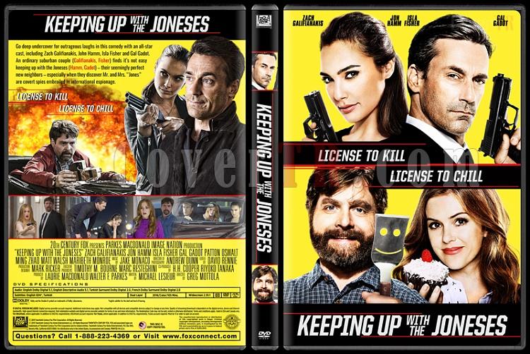 Keeping Up with the Joneses - Custom Dvd Cover - English [2016]-standardjpg