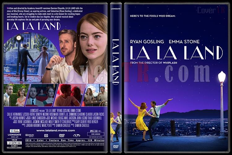 La La Land (Aklar ehri) - Custom Dvd Cover - English [2016]-standardjpg