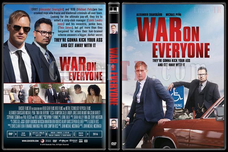 War on Everyone - Custom Dvd Cover - English [2016]-standardjpg