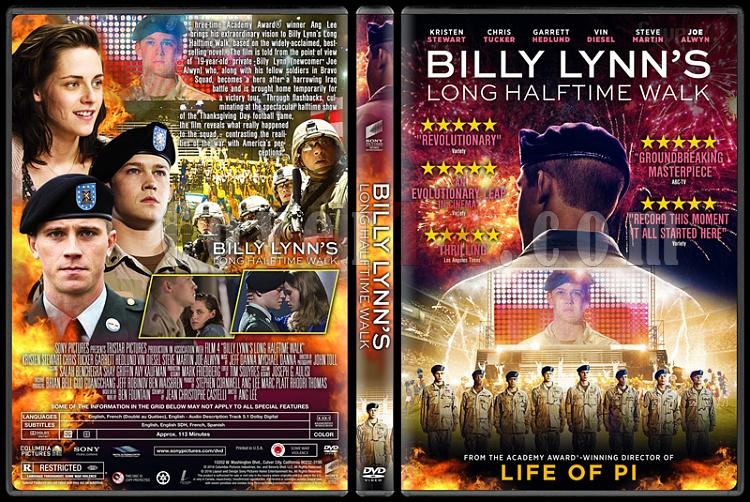 Billy Lynn's Long Halftime Walk - Custom Dvd Cover - English [2016]-standardjpg