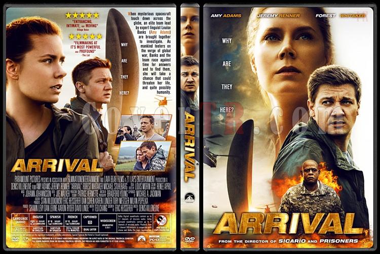 Arrival - Custom Dvd Cover - English [2016]-standardjpg