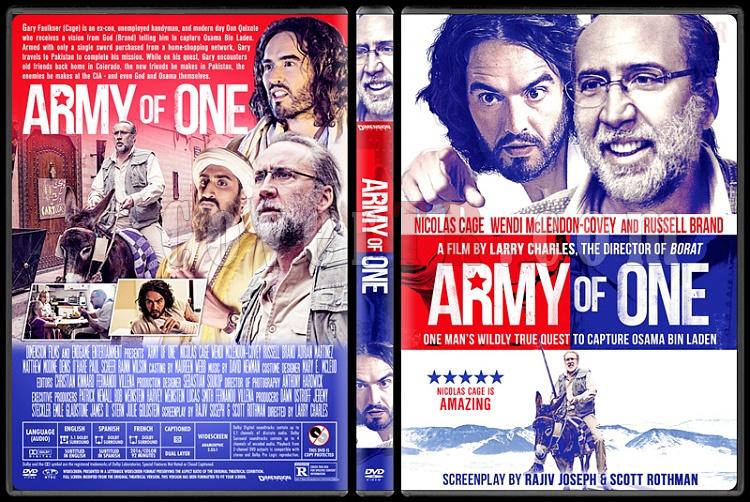 Army of One - Custom Dvd Cover - English [2016]-3jpg