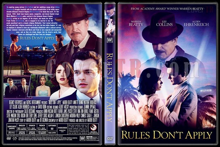 Rules Don't Apply - Custom Dvd Cover - English [2016]-2jpg
