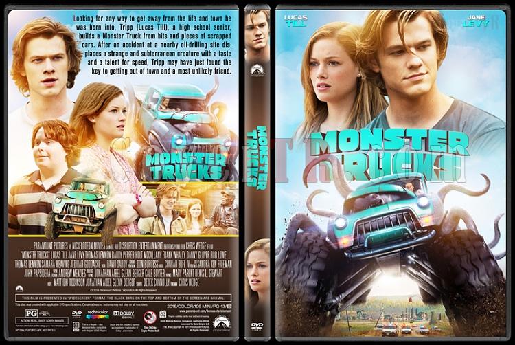 Monster Trucks (Canavar Kamyonlar) - Custom Dvd Cover - English [2016]-standardjpg