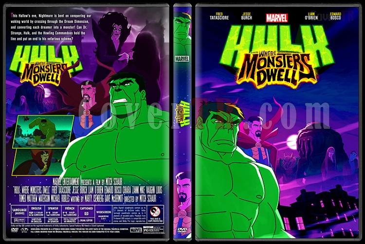 Hulk: Where Monsters Dwell - Custom Dvd Cover - English [2016]-standard3jpg