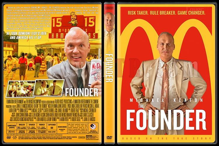 The Founder - Custom Dvd Cover - English [2016]-standardjpg