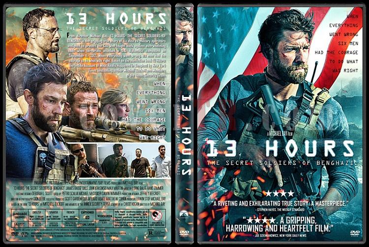 13 Hours: The Secret Soldiers of Benghazi - Custom Dvd Cover - English [2016]-previewjpg