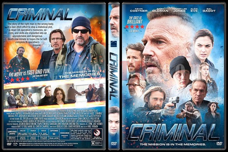 Criminal - Custom Dvd Cover - English [2016]-standardjpg