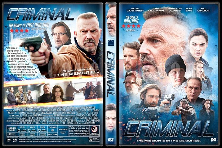 Criminal - Custom Dvd Cover - English [2016]-2jpg