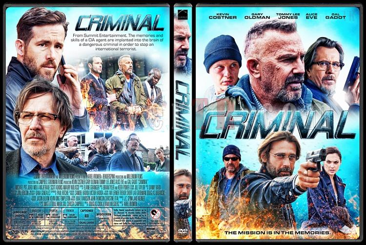 Criminal - Custom Dvd Cover - English [2016]-3jpg