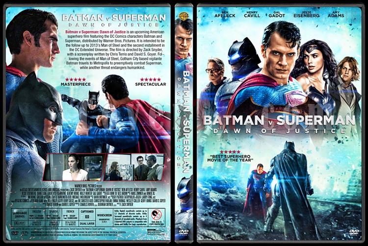 Batman v Superman: Dawn of Justice - Custom Dvd Cover - English [2016]-1jpg