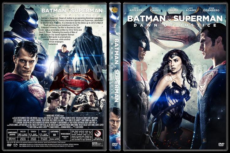 Batman v Superman: Dawn of Justice - Custom Dvd Cover - English [2016]-2jpg