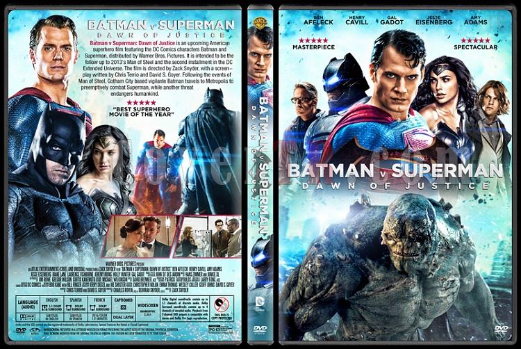 Batman v Superman: Dawn of Justice - Custom Dvd Cover - English [2016]-1jpg