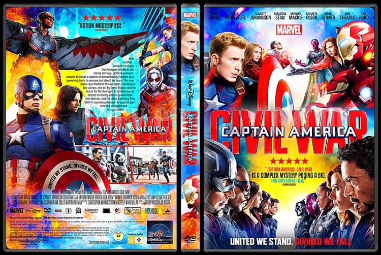 Captain America: Civil War - Custom Dvd Cover - English [2016]-2jpg