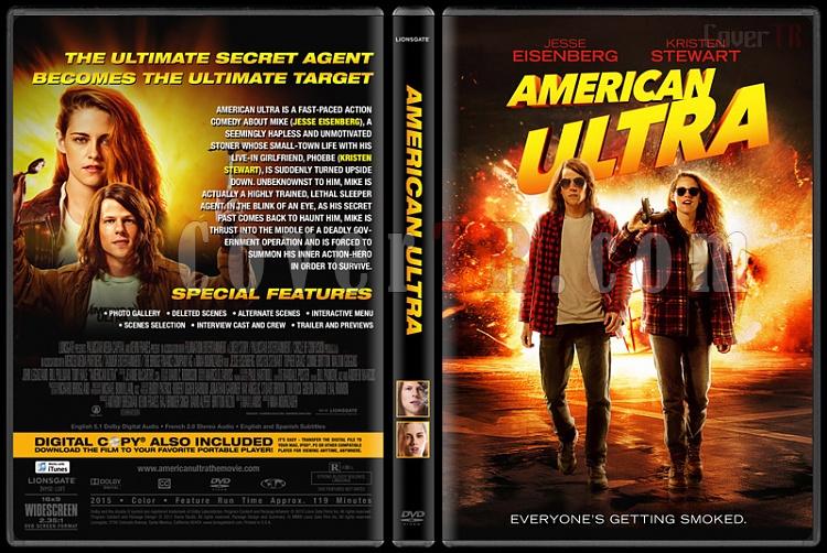 American Ultra - Custom Dvd Cover - English [2015]-1jpg