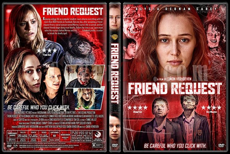 Friend Request (Lanetli Mesaj) - Custom Dvd Cover - English [2016]-2jpg