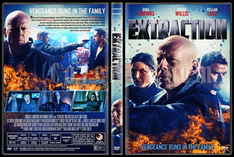 Extraction - Custom Dvd Cover - English [2015]-1jpg