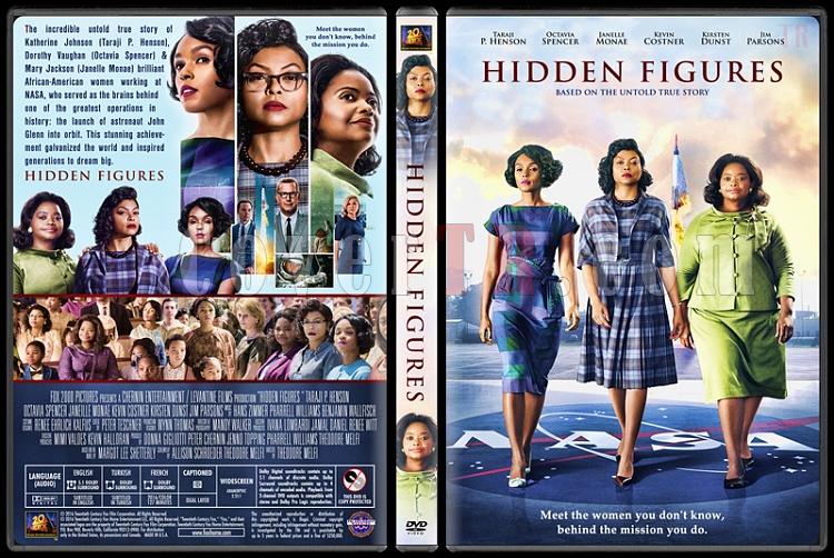 Hidden Figures (Gizli Saylar) - Custom Dvd Cover - English [2016]-standardjpg