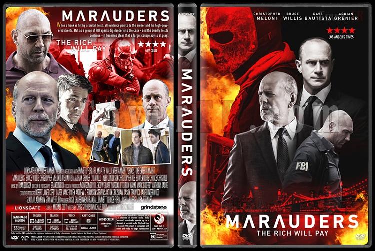 Marauders - Custom Dvd Cover - English [2016]-1jpg