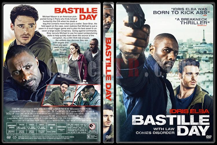 Bastille Day - Custom Dvd Cover - English [2016]-1jpg