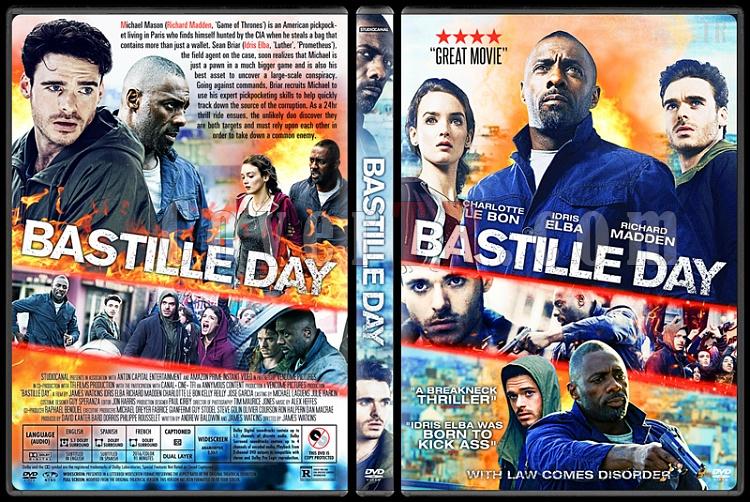 Bastille Day - Custom Dvd Cover - English [2016]-2jpg