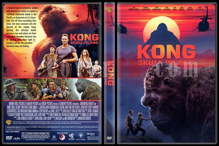 Kong: Skull Island - (Kong: Kafatas Adas) - Custom Dvd Cover - English [2017]-2jpg