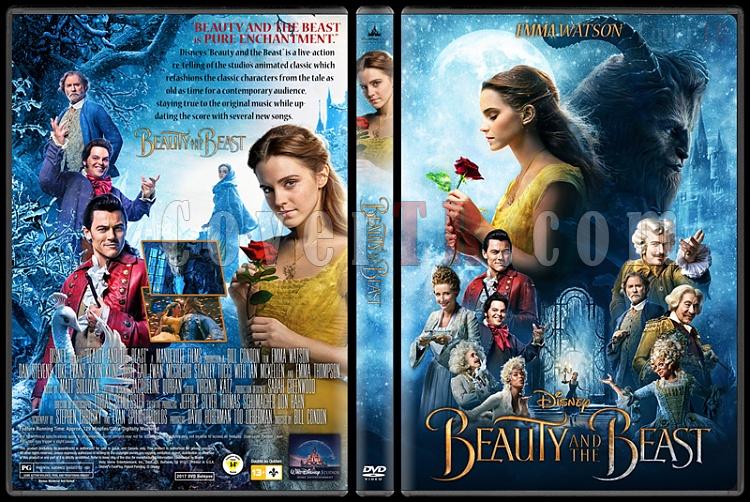 Beauty and the Beast - Custom Dvd Cover - English [2017]-1jpg