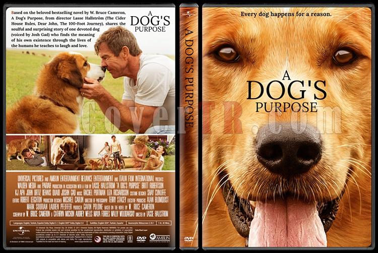 A Dog's Purpose (Can Dostum) - Custom Dvd Cover - English [2017]-2jpg