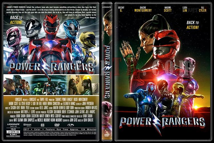 Power Rangers - Custom Dvd Cover - English [2017]-1jpg