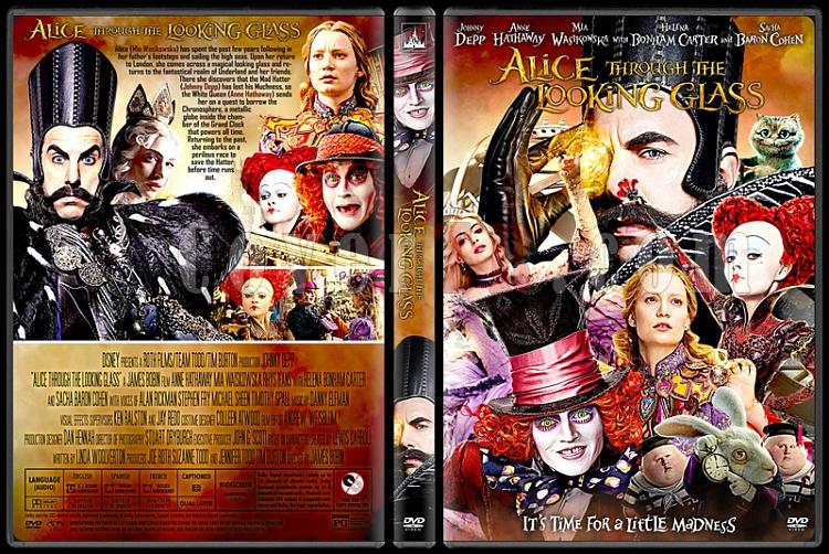 Alice Through the Looking Glass - Custom Dvd Cover - English [2016]-1jpg