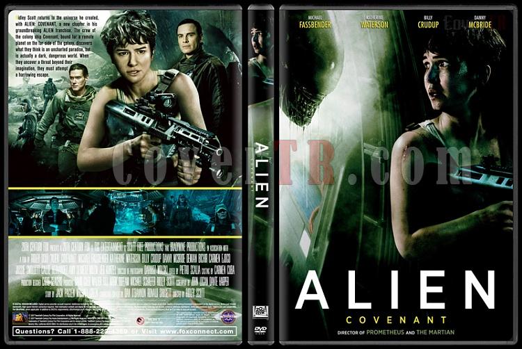 Alien: Covenant (Yaratk: Covenant) - Custom Dvd Cover - English [2017]-1jpg