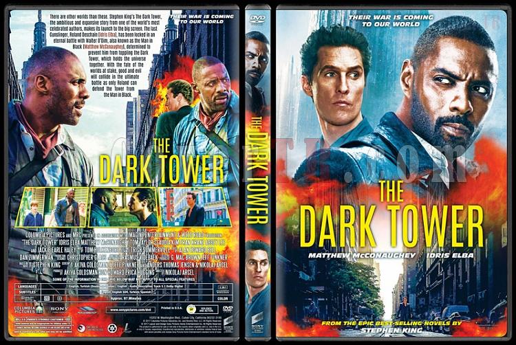 The Dark Tower - Custom Dvd Cover - English [2017]-1jpg