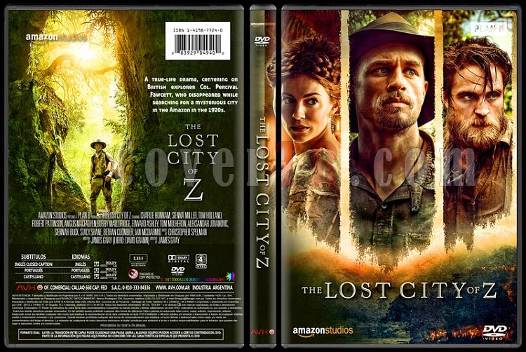 The Lost City of Z - Custom Dvd Cover - English [2016]-standardjpg