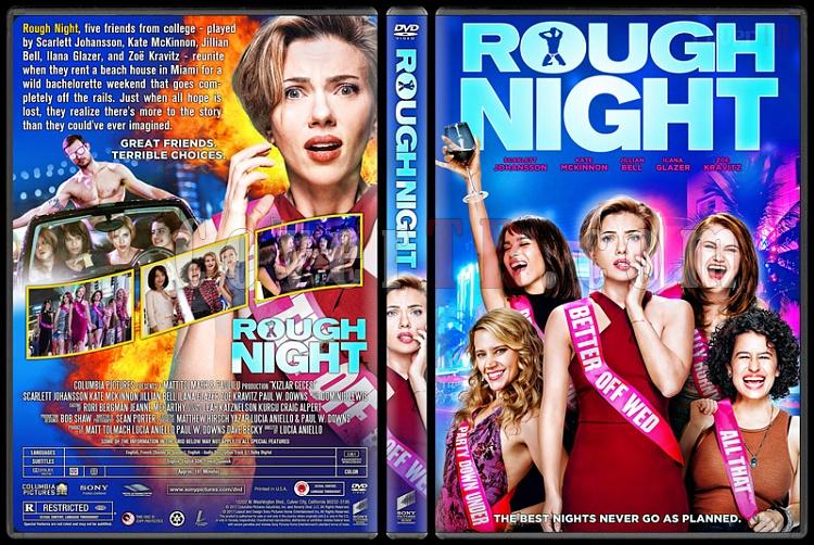 Rough Night - Custom Dvd Cover - English [2017]-1jpg