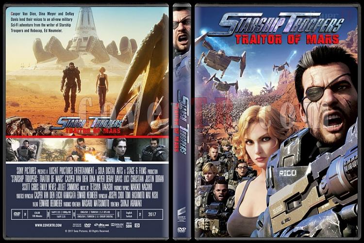 Starship Troopers: Traitor of Mars - Custom Dvd Cover - English [2017]-1jpg