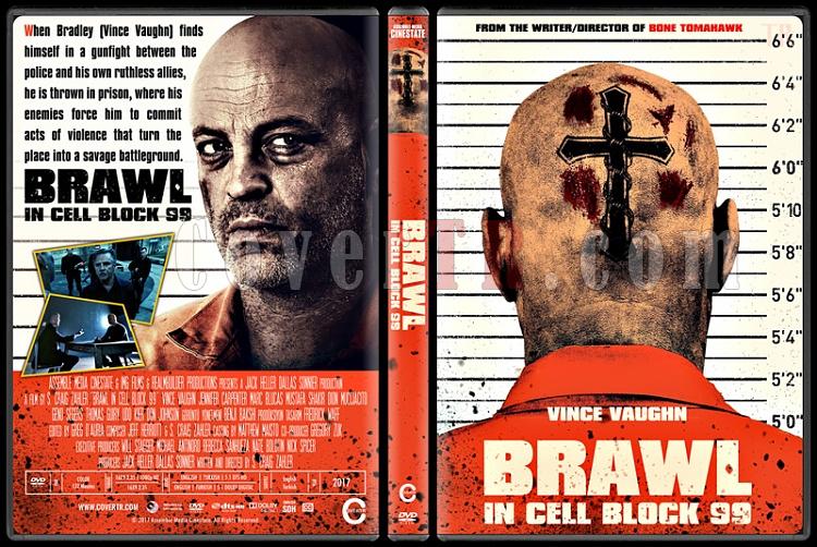 Brawl in Cell Block 99 - Custom Dvd Cover - English [2017]-2jpg