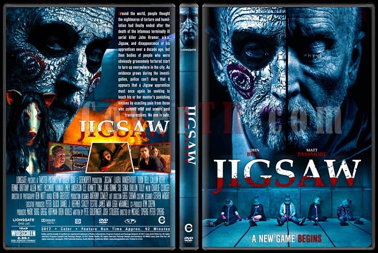 Jigsaw (Testere: Jigsaw Efsanesi) - Custom Dvd Cover - English [2017]-1jpg