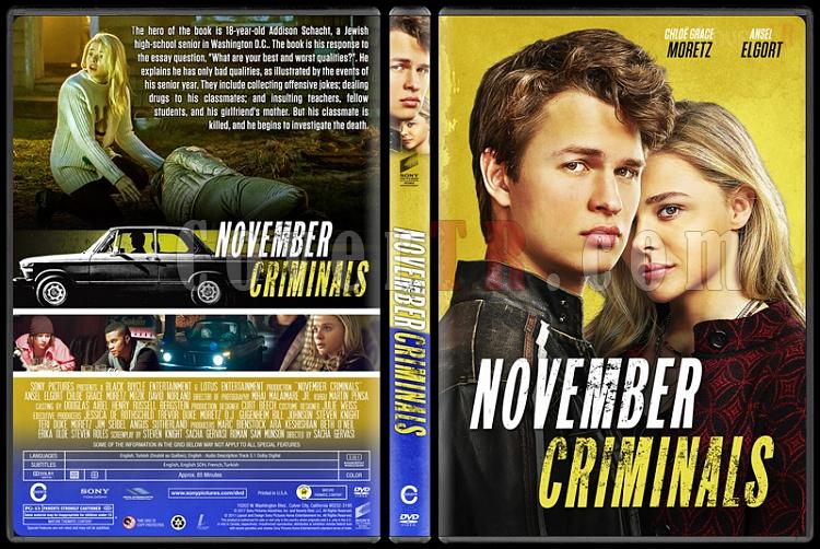 November Criminals (Kasım Suçluları) - Custom Dvd Cover - English [2017]-1jpg