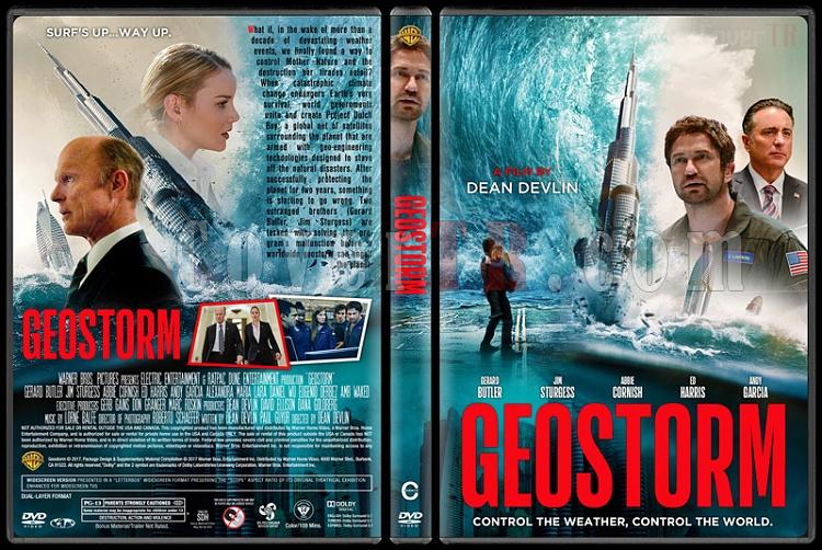 Geostorm (Uzaydan Gelen Frtna) - Custom Dvd Cover - English [2017]-1jpg