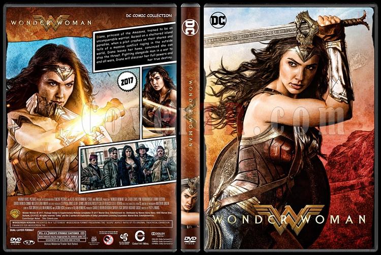 Wonder Woman - Custom Dvd Cover - English [2017]-1jpg