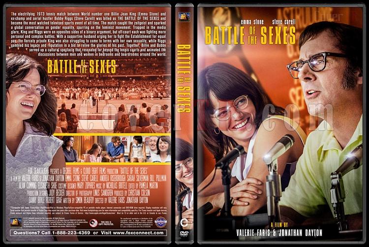 Battle of the Sexes (Ezeli Rekabet) - Custom Dvd Cover - English [2017]-1jpg