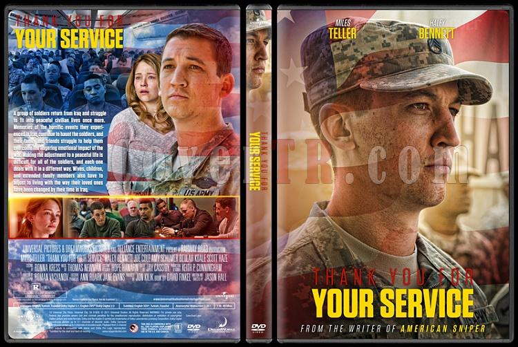 Thank You for Your Service - Custom Dvd Cover - English [2017]-1jpg