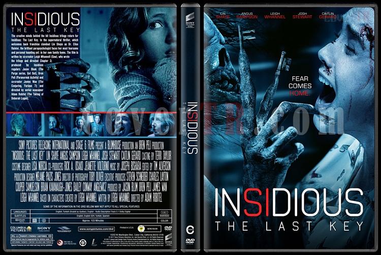 Insidious: The Last Key (Ruhlar Blgesi: Son Anahtar) - Custom Dvd Cover - English [2017]-1jpg