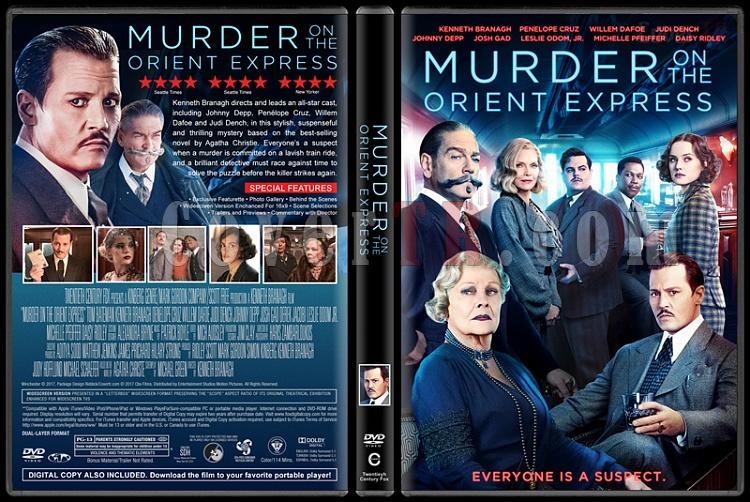 Murder on the Orient Express (Dou Ekspresinde Cinayet) - Custom Dvd Cover - English [2017]-2jpg