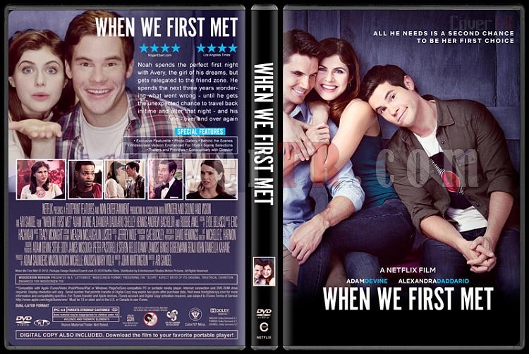 When We First Met (lk Tantmz Gece) - Custom Dvd Cover - English [2018]-1jpg