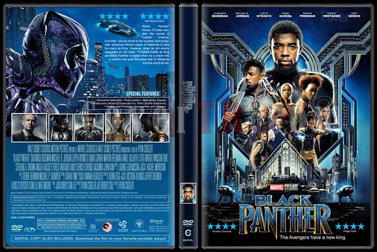 Black Panther - Custom Dvd Cover - English [2018]-1jpg